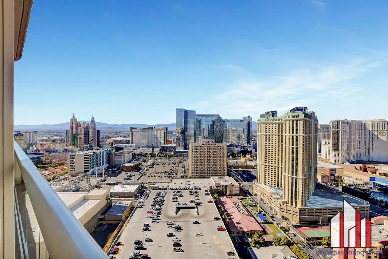 Mgm Signature-29-607 F1 Track & Strip View Balcony لاس فيغاس بيت للعطل