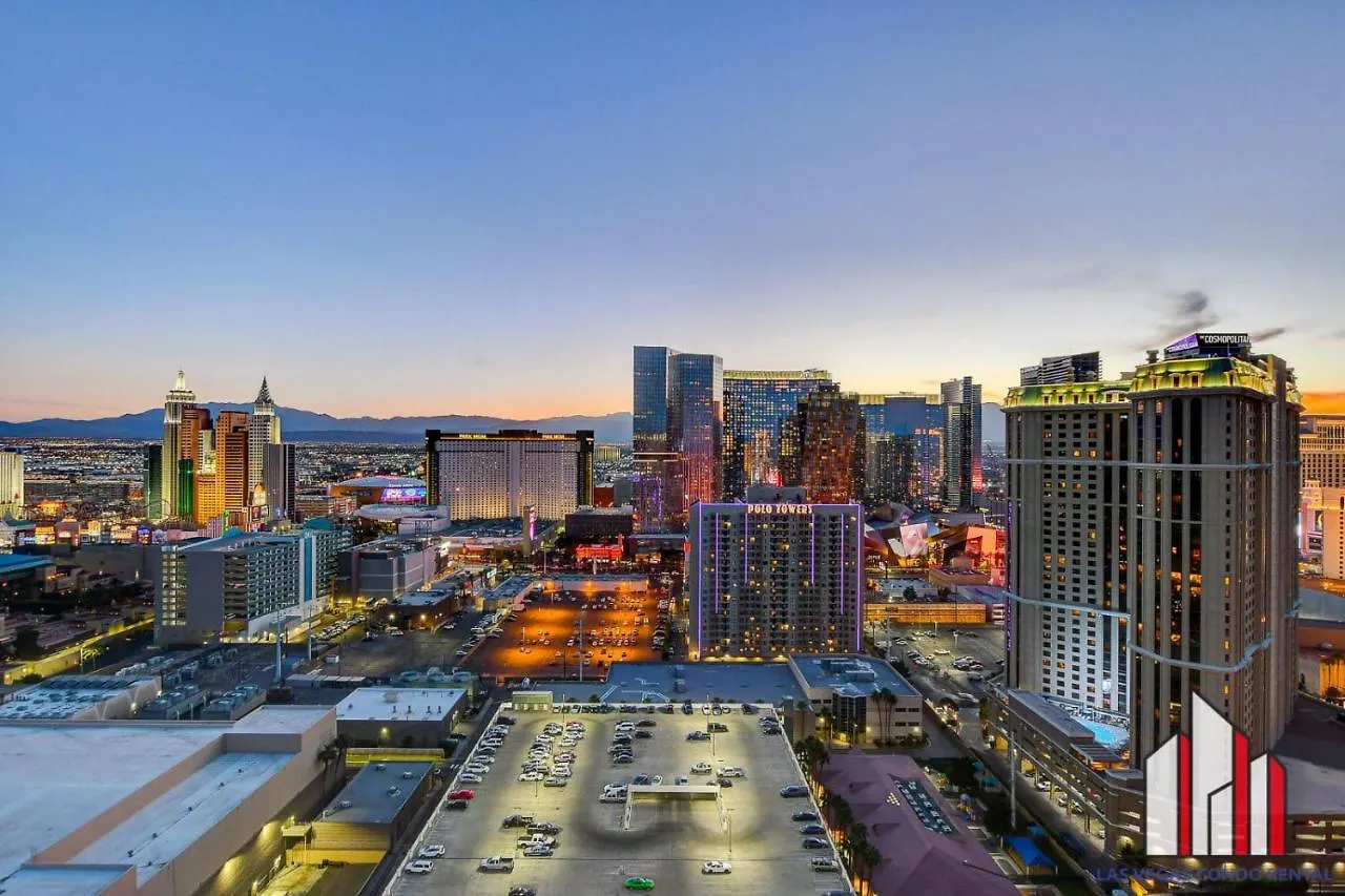 Mgm Signature-29-607 F1 Track & Strip View Balcony لاس فيغاس بيت للعطل