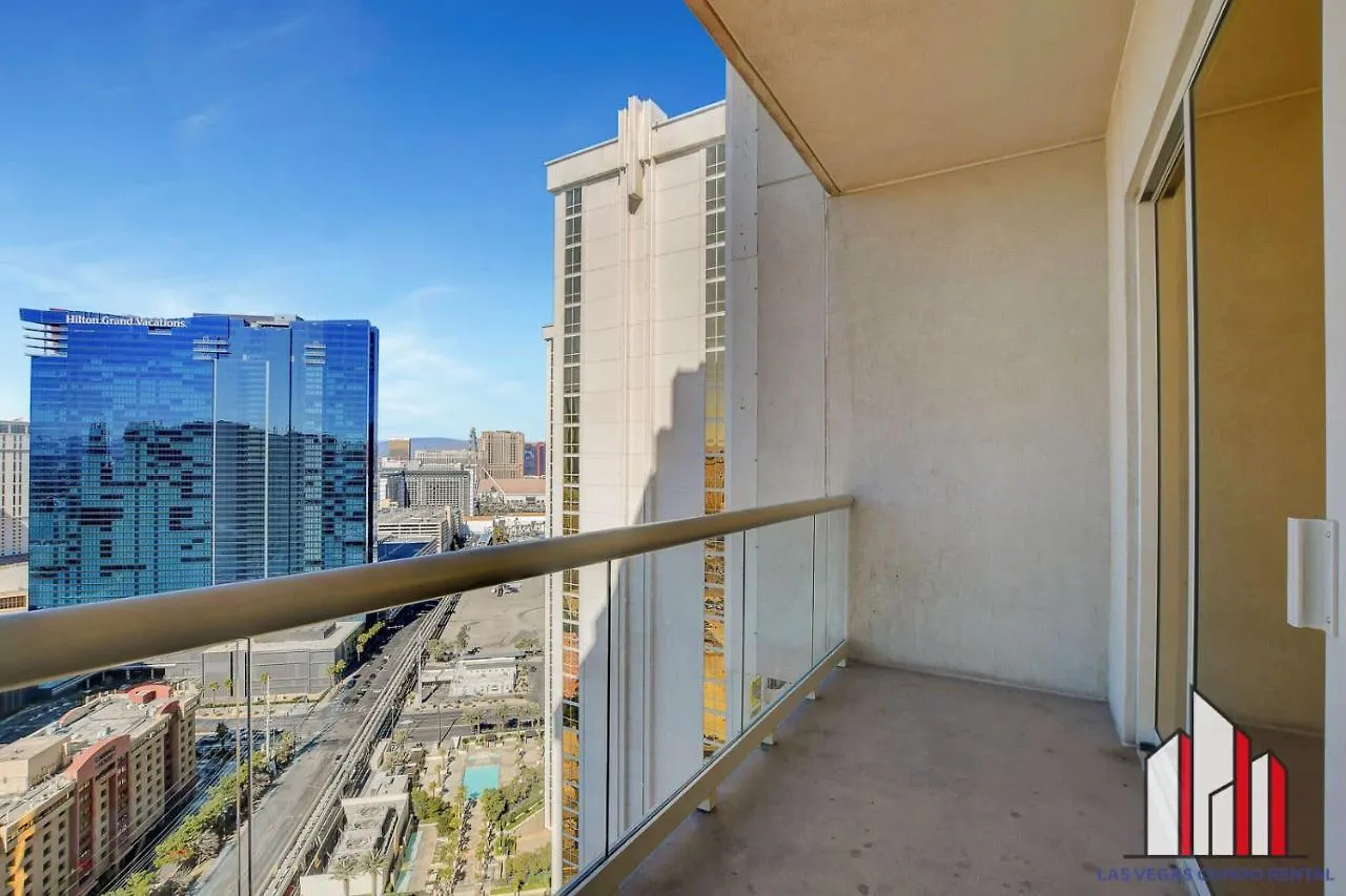 Mgm Signature-29-607 F1 Track & Strip View Balcony Las Vegas