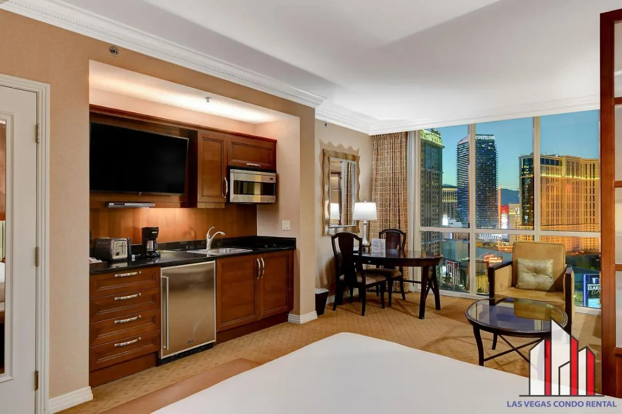 Mgm Signature-29-607 F1 Track & Strip View Balcony لاس فيغاس بيت للعطل