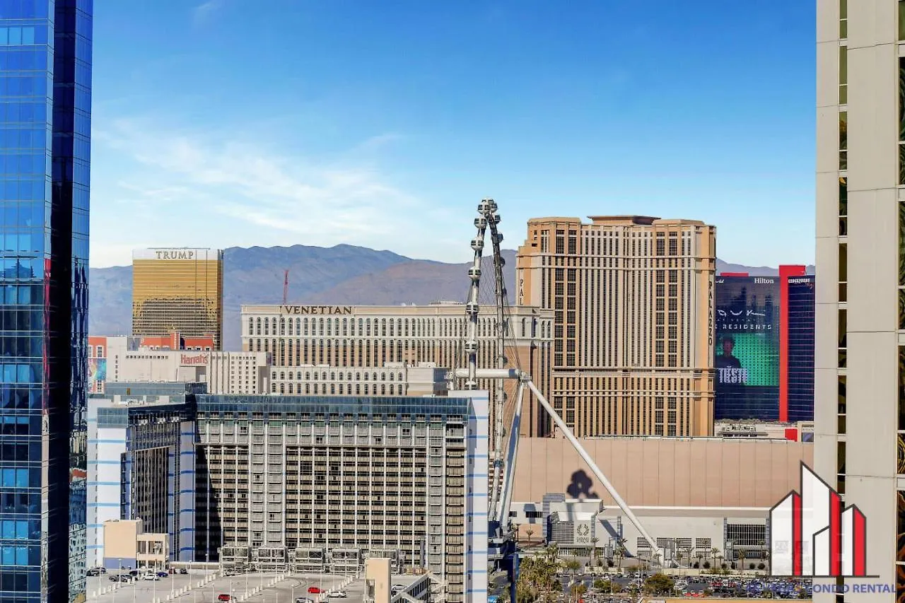 Mgm Signature-29-607 F1 Track & Strip View Balcony Las Vegas Stati Uniti
