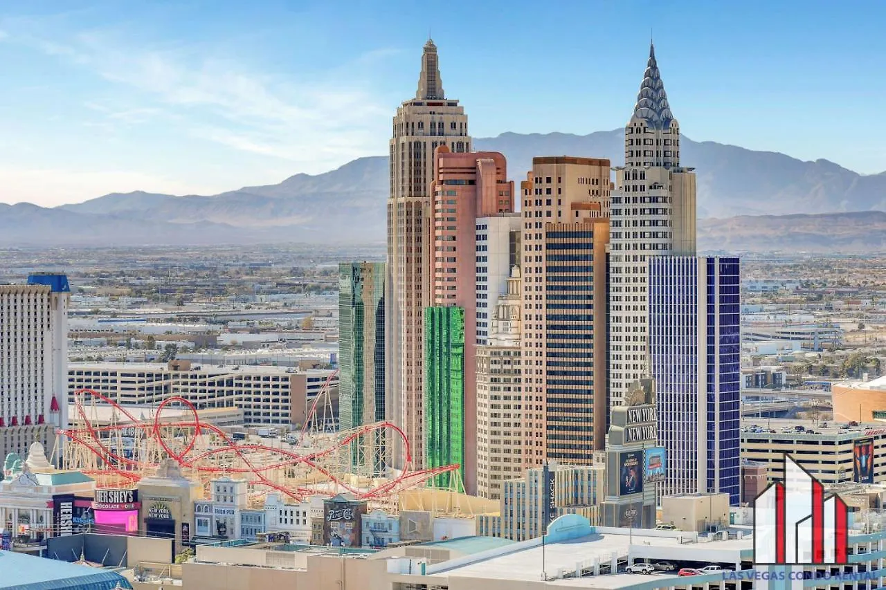 Mgm Signature-29-607 F1 Track & Strip View Balcony لاس فيغاس بيت للعطل